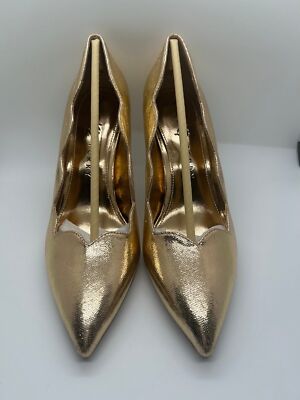 Katy Perry The Dina Wavy Size 8M Rose Gold Heels