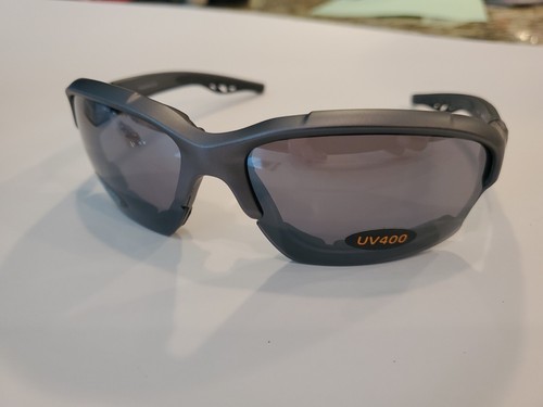 NEW Pugs Throttlez Sunglass Convert To Goggles Blk Gry Frame / Black Lens - Picture 2 of 13