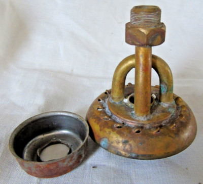 Vieux Réchaud De Camping Marlex N°1, En Laiton, Fonctionne Au Kérosène, Super Rare !