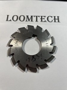 Involute Gear Cutter #1 16P 135-Rack 14.5°PA 1” Bore Brown And Sharpe N74
