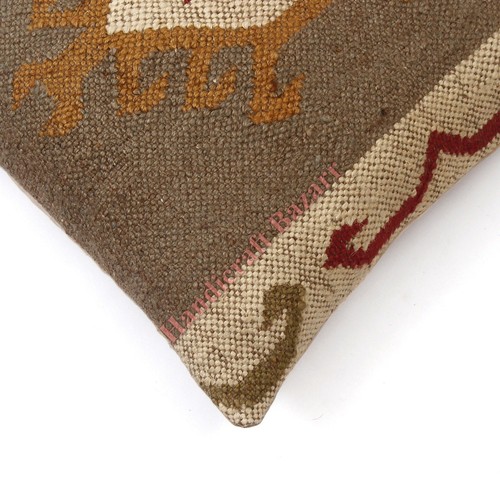 Throw Pillow Cushion Cover Wool Jute Pillow Cases Jute Home Decor 2 Pcs Christma - Picture 17 of 75