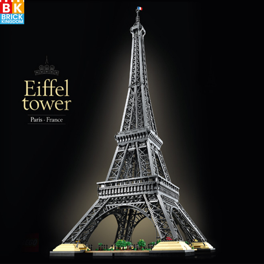BRAND NEW Eiffel Tower Set 10307 - Buildings Blocks Toy Gift Set , 10001 Bricks