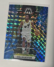 2022-23 Mosaic Collin Sexton #69 Reactive Blue Prizm Utah Jazz