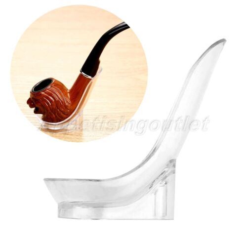 1X 30*45*65mm Portable Smoking Cigar Pipe Stand Holder Plastic Spoon Shaped - Zdjęcie 1 z 12