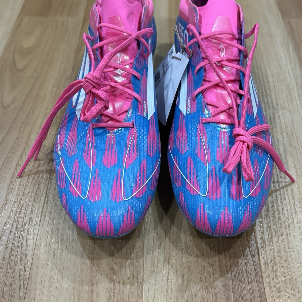 Adidas F50 Elite SG Blue White Pink Blue Soccer Cleats