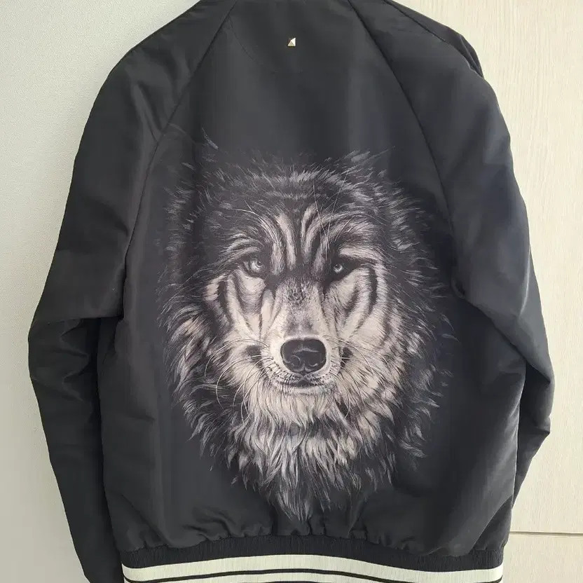 Valentino Souvenir Jacket Made in Italy with Wolf Print, M thumbnail 2