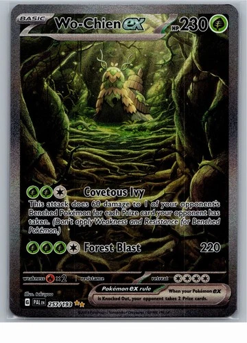 Wo-Chien ex Holo SV02: Paldea Evolved 257/193 2023 NM