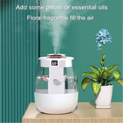 Humidifiers Ultrasonic Warm & Cool Mist LED Humidifier Top Fill for Bedroom