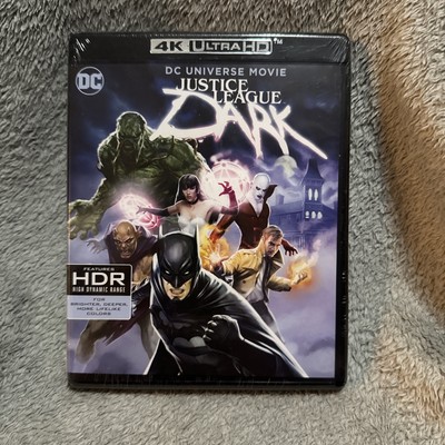 Justice League Dark (4k Ultra HD + Blu-Ray, 2017) New Sealed DC Universe