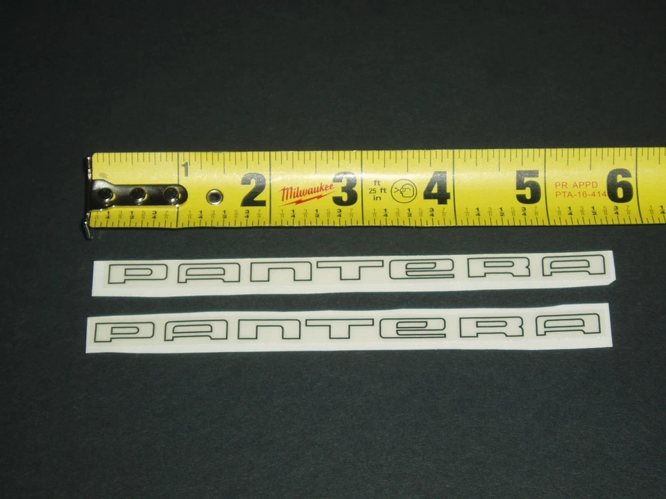 1/10 PANTERA DECALS/SIDE STICKERS FOR HPI RC TOURING CAR BODY *Traxxas 4tec/V100 - Image 2 of 2