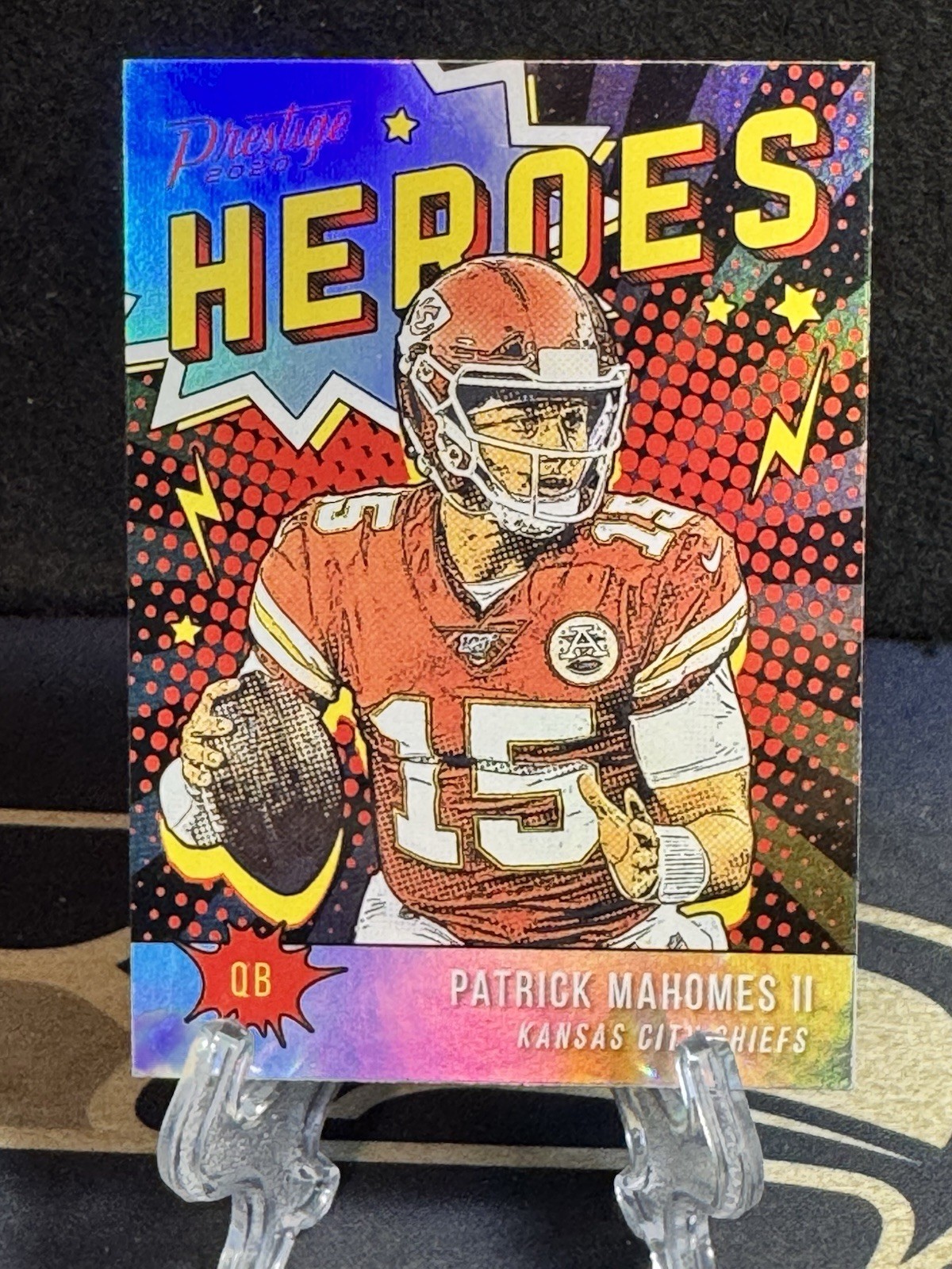2020 Panini Prestige Patrick Mahomes II Heroes #HE-PM Chiefs