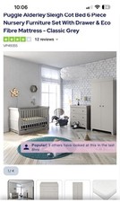 Puggle Baby Changing Station Set Of Drawers and Wardrobe