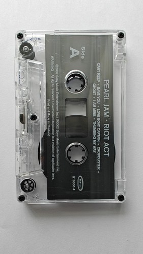 Pearl Jam Riot Act FULLY PLAY GRADED cassette album - Picture 9 of 12