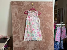 Lilly Pulitzer - NWT Vivia Romper multi paradise found print flower lace - Size