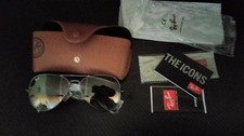 Ray Ban Sunglasses - Aviator Mirror 32021 Agordo BL Italy - Brand New