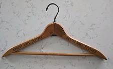 Vintage Robert Hall Clothes wooden advertising clothing hanger ad