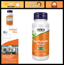 Saw Palmetto Extract 320mg with Pumpkin Seed Oil - Men's Health Support, 90 Veg