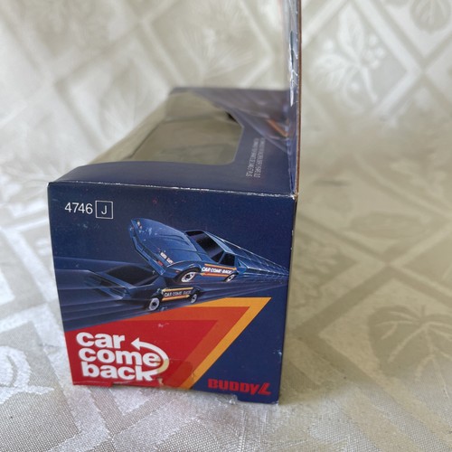 VINTAGE BUDDY L 1984 Black CORVETTE - Car Come Back - 4746 J - Rare - Gift New - Picture 7 of 8