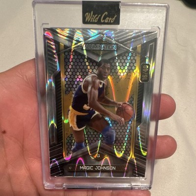 Wild Card Alumination 2024 Magic Johnson and Hakeem Olajuwon Basketball Card