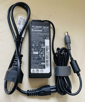 Original Lenovo 90W Netzteil  AC Adapter 20V 4.5A Ladegerät und Netzkabel