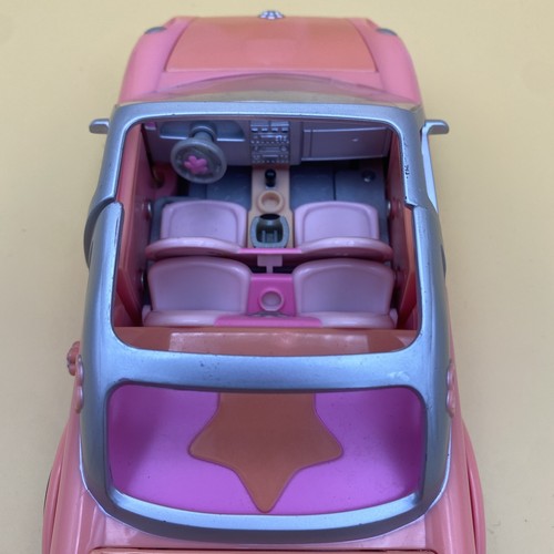 Polly Pocket Pool Party Pink Stretch Limo Cadillac Convertible 2002 - Picture 5 of 9