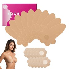 10 Pcs Boob Tape for Breast Lift - BoobTape with 10 Pcs Pastie,Body Tape for ...