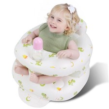 Inflatable Baby Seat for 3-36 Months Babies, Blow up Baby Chair with Built-in Ai