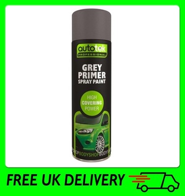 Autotek Grau Grundierung Sprühlack (ATOOPRG500) Aerosol 500 ml
