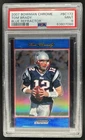 2007 Bowman Chrome Tom Brady Blue Refractor #/150 Patriots PSA 9