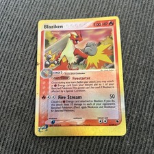 Pokémon Blaziken 3/109 EX Ruby & Sapphire Holo Rare-  2003 MP/HP on eBay