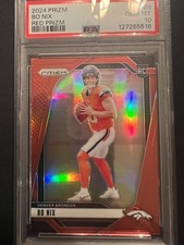 2024 PANINI PRIZM BO NIX RED RC PRIZM SSP CASE HIT  PSA 10 GEM MINT BRONCOS RC
