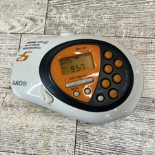 Sony S2 Sports Radio TV Weather FM/AM Walkman SRF-M80V w/ Belt Clip Working
