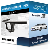 FüR Seat Exeo St (Kombi) 06.2009-Jetzt Auto Hak AnhäNgerkupplung Starr Neu
