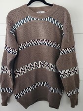 Vintage Sears Roebuck And Co Crewneck Cotton Sweater Size M