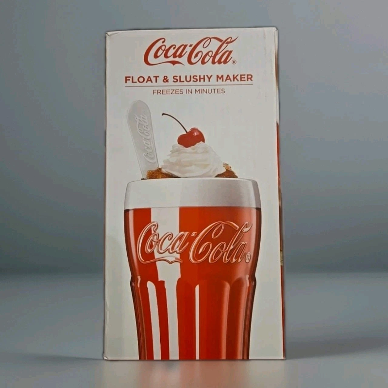 Coca-Cola Float & Slushy Maker Retro Make and Serve Cup/ Freezer Core NEW IN BOX
