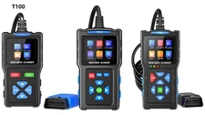 T200 T300 T100 OBD2 Scanner I/M Status Code Reader Mode 6 Mode 8 Battery Test