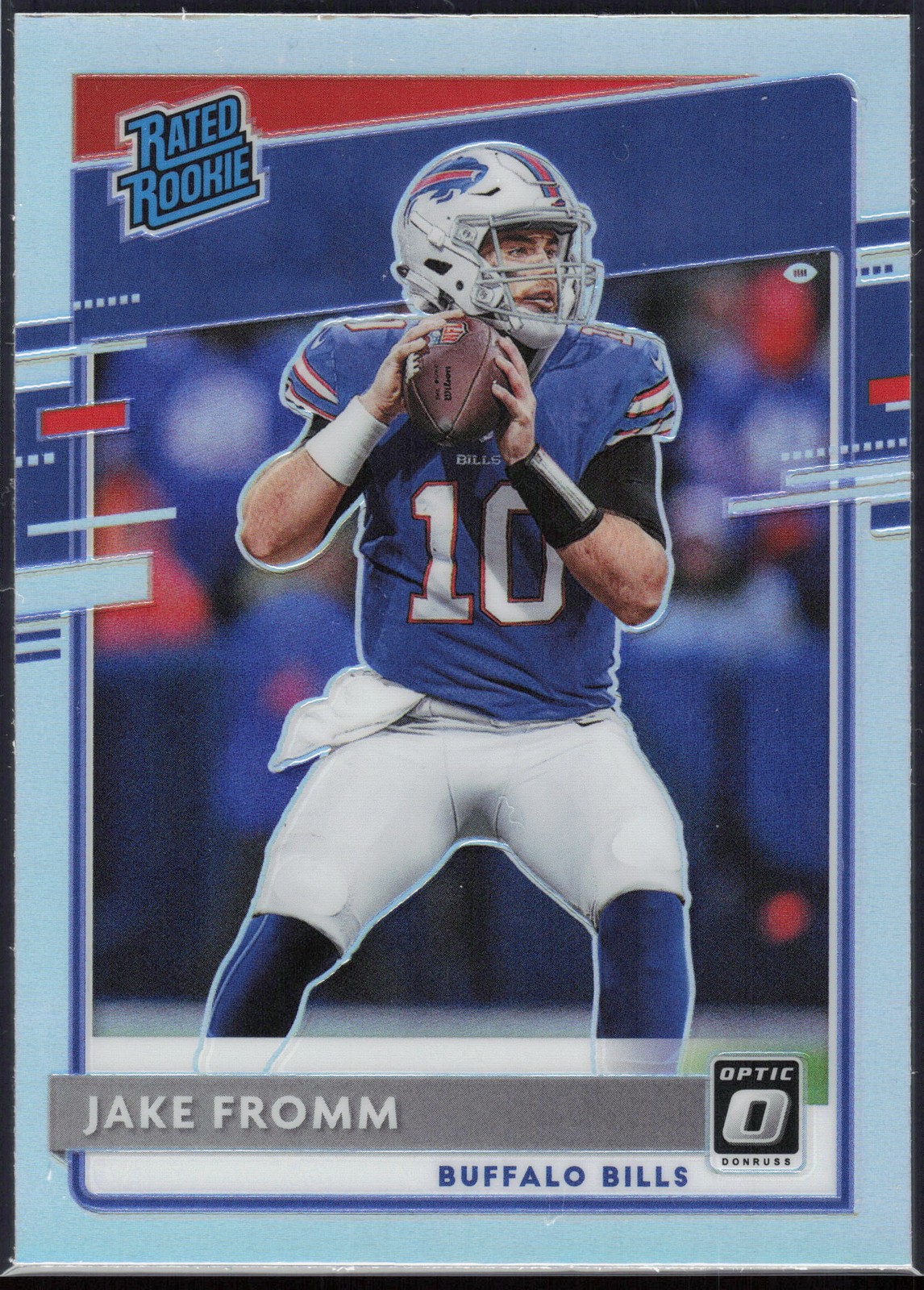 2020 Donruss Optic Jake Fromm Holo Rookie #155