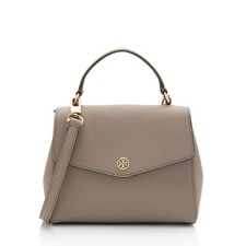 Tory Burch Leather Robinson Small Top Handle