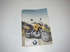 Manuale Di Istruzioni BMW F650GS Dakar F 650 GS 2000-2003