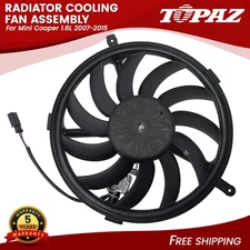 Radiator Cooling Fan Assembly Fits Mini Cooper 1.6L 2007-2015 17422754854