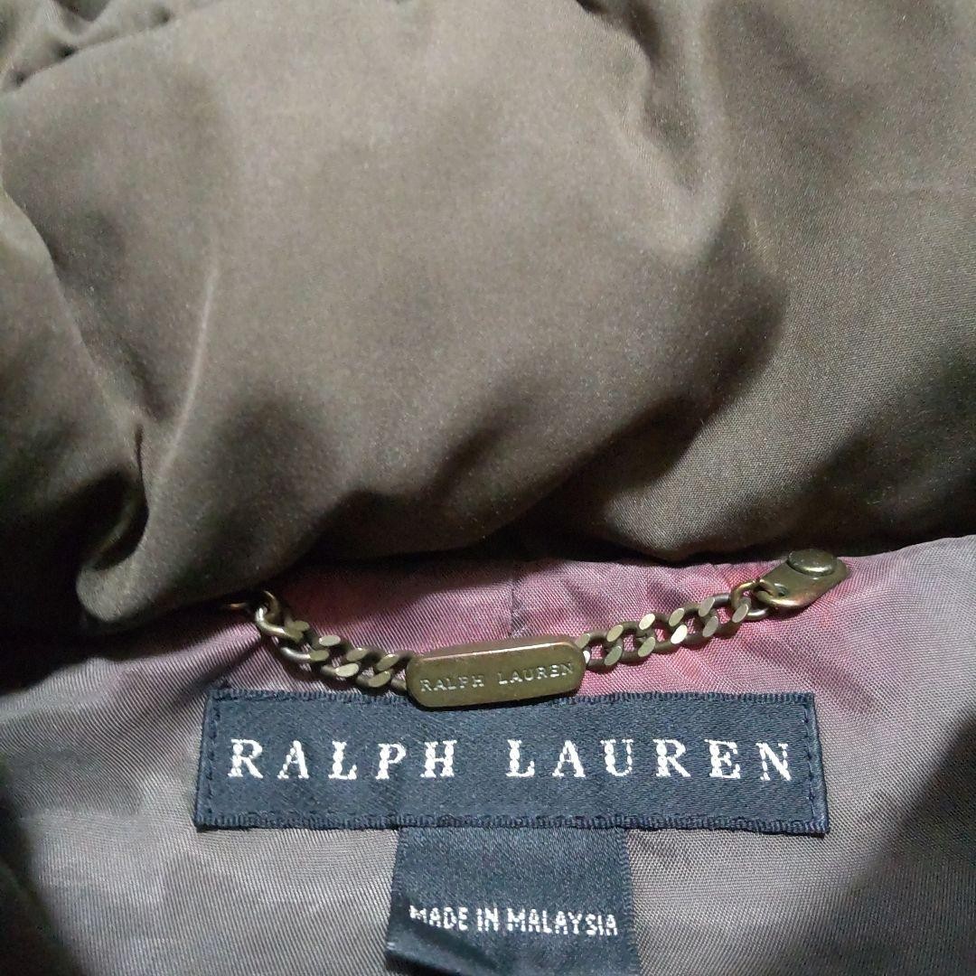 Women's Ralph Lauren Long Down Coat Fur Moncler Canada Goose thumbnail 8