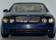 Minichamps BMW 7 Series 2001 E65 1/43 Blue Metallic Limited 1344 pcs Used