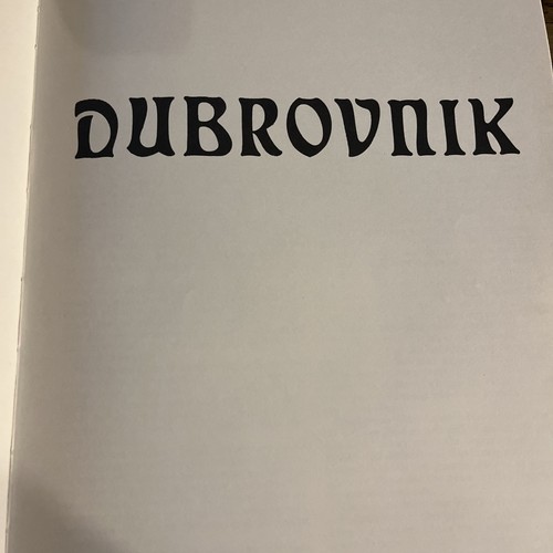 Dubrovnik Hardover Buch Serbien Jugislawie 1994 Dubravka Beritisch - Bild 2 von 6