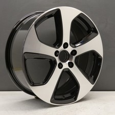VOLKSWAGEN GOLF GTI MK7 18" AUSTIN ALLOY WHEEL RIM BLACK 5G0601025ASFZZ OEM X1