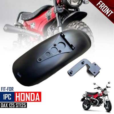 HONDA DAX 125 ST125 2023 BLAC FRONT HI-LIFT FENDER MUD GUARD