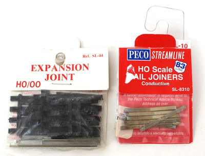 Peco  SL-44 Streamline Track Expansion Joint OO HO Sealed Pkg