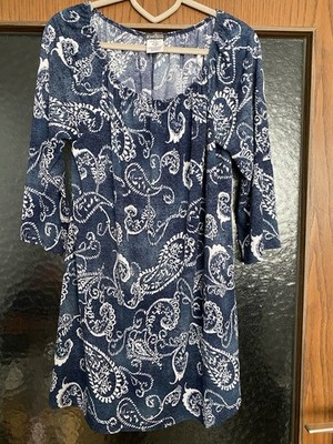 Kim & Co. Shirt, 3/4-Arm Shirt Gr M Gemustert - Beachte Beschreibung!