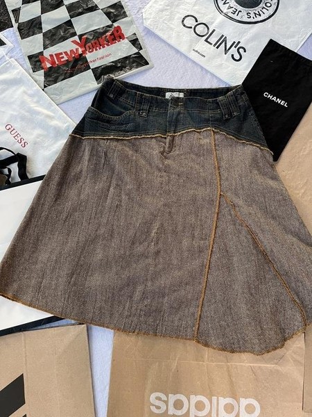 Women Etam Skirt Beige 42 / XL / 50