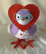 2022 Featherly Friends Spritz Valentine's Day "Radley" Bird Decoration