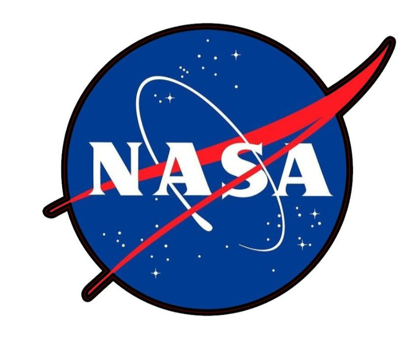NASA Logo Die Cut Laminated Vinyl Decal Multiple Sizes
